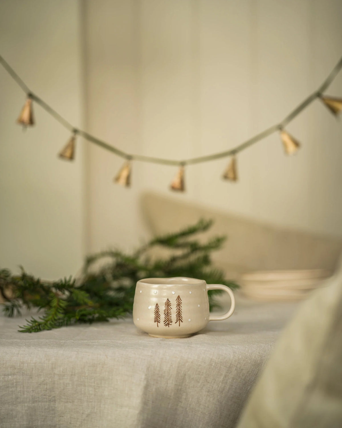Hand Painted Mug - Nordic Spruce