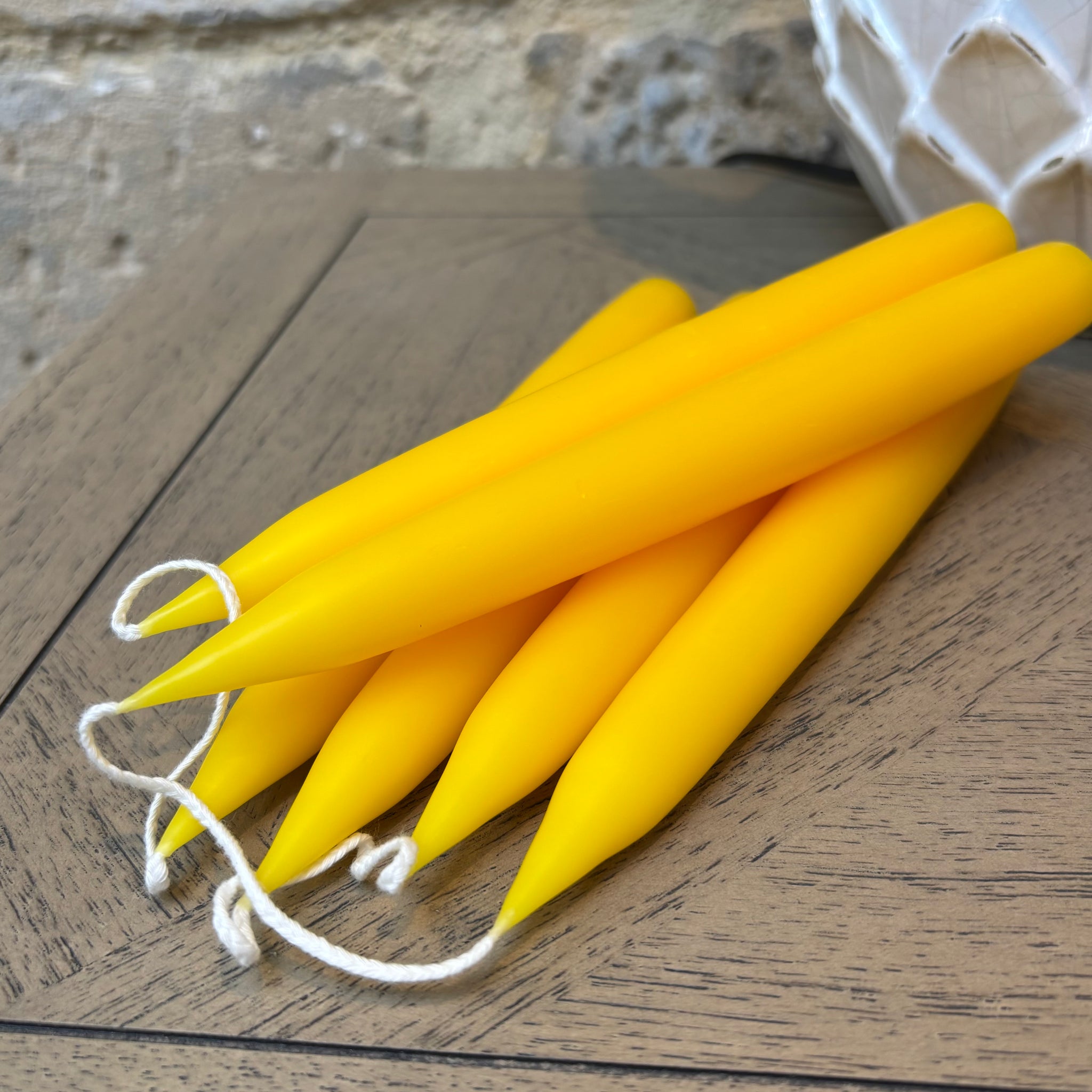 DANISH | DINNER CANDLES | LEMON | PAIR