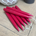 Danish - Dinner Candles - Claret - Pair