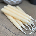 Danish - Dinner Candles - Natural - Pair