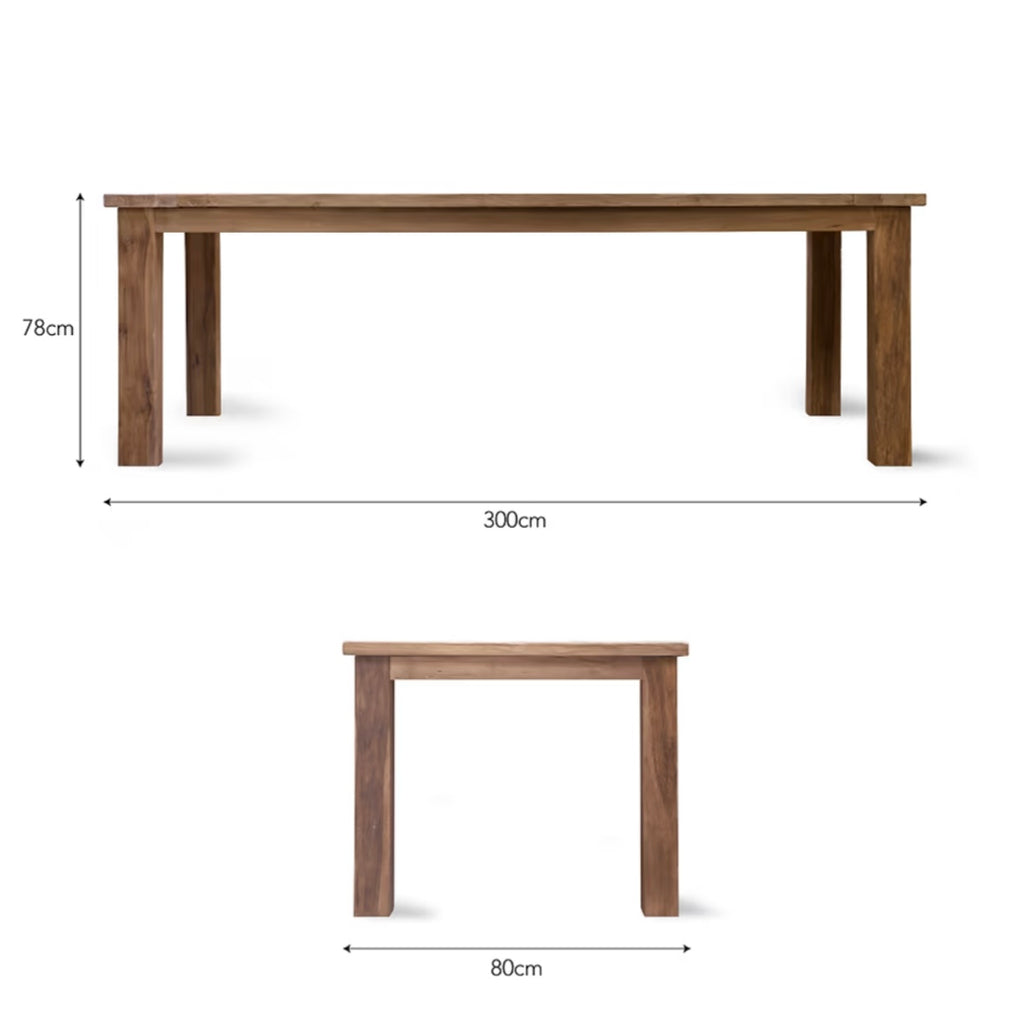 Sunny Cove - Refectory Dining Table