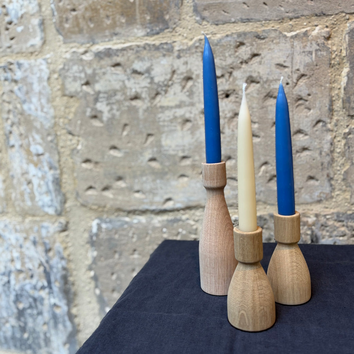 Danish - Dinner Candles - Natural - Pair