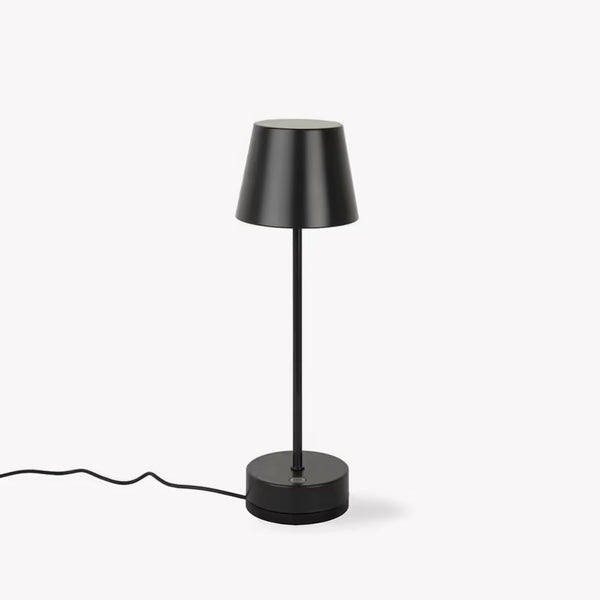 WALCOT | RECHARGEABLE TABLE LAMP | CARBON