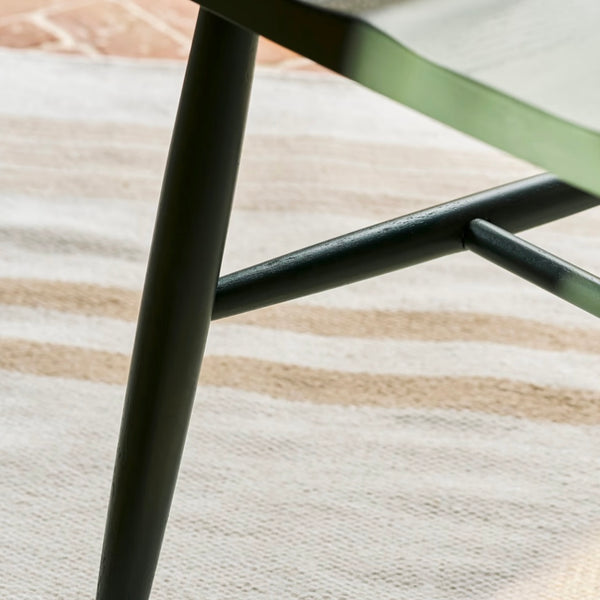 SPINDLE DINING CHAIR | FOREST GREEN