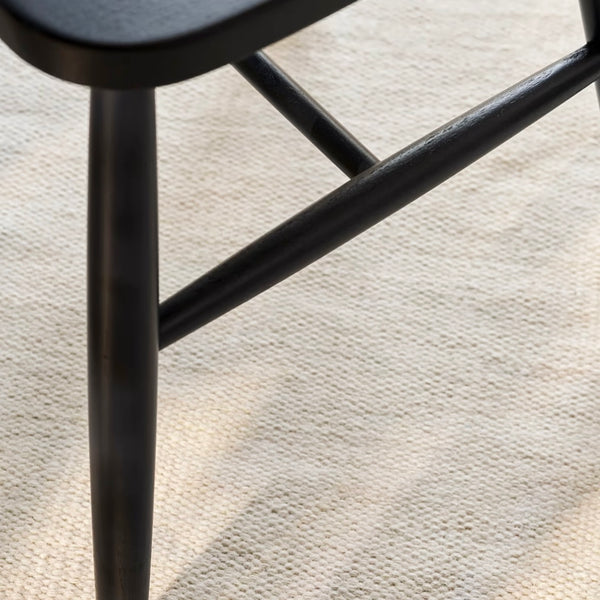 SPINDLE DINING CHAIR | CARBON