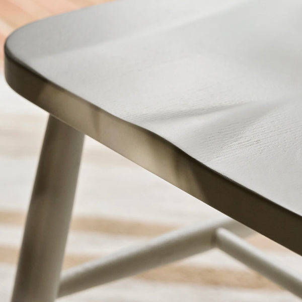 SPINDLE DINING CHAIR | CHALK WHITE