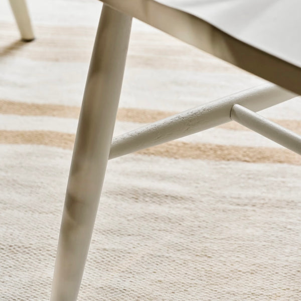 SPINDLE DINING CHAIR | CHALK WHITE