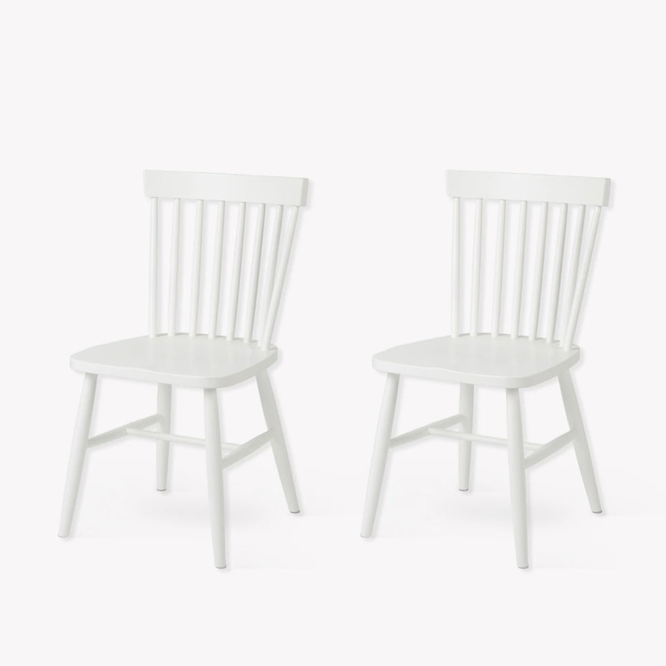 Spindle Dining Chair - Chalk White