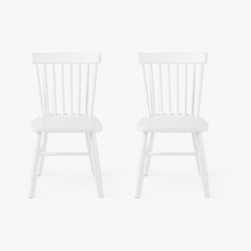 Spindle Dining Chair - Chalk White