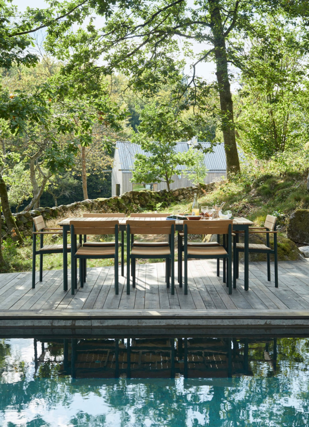 Pelagus Chair by Fritz Hansen Skagerak - Hunter Green