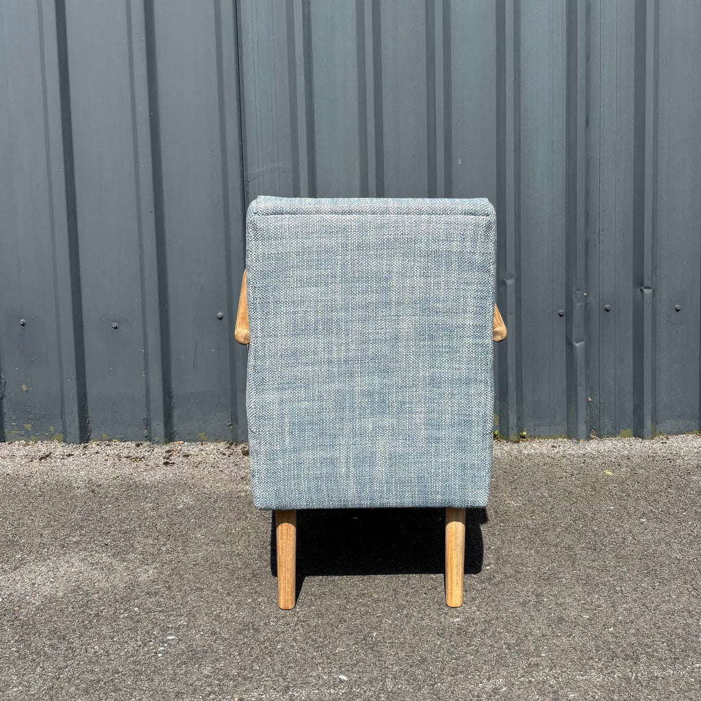 The Classic Scandi - Armchair - New England Blue