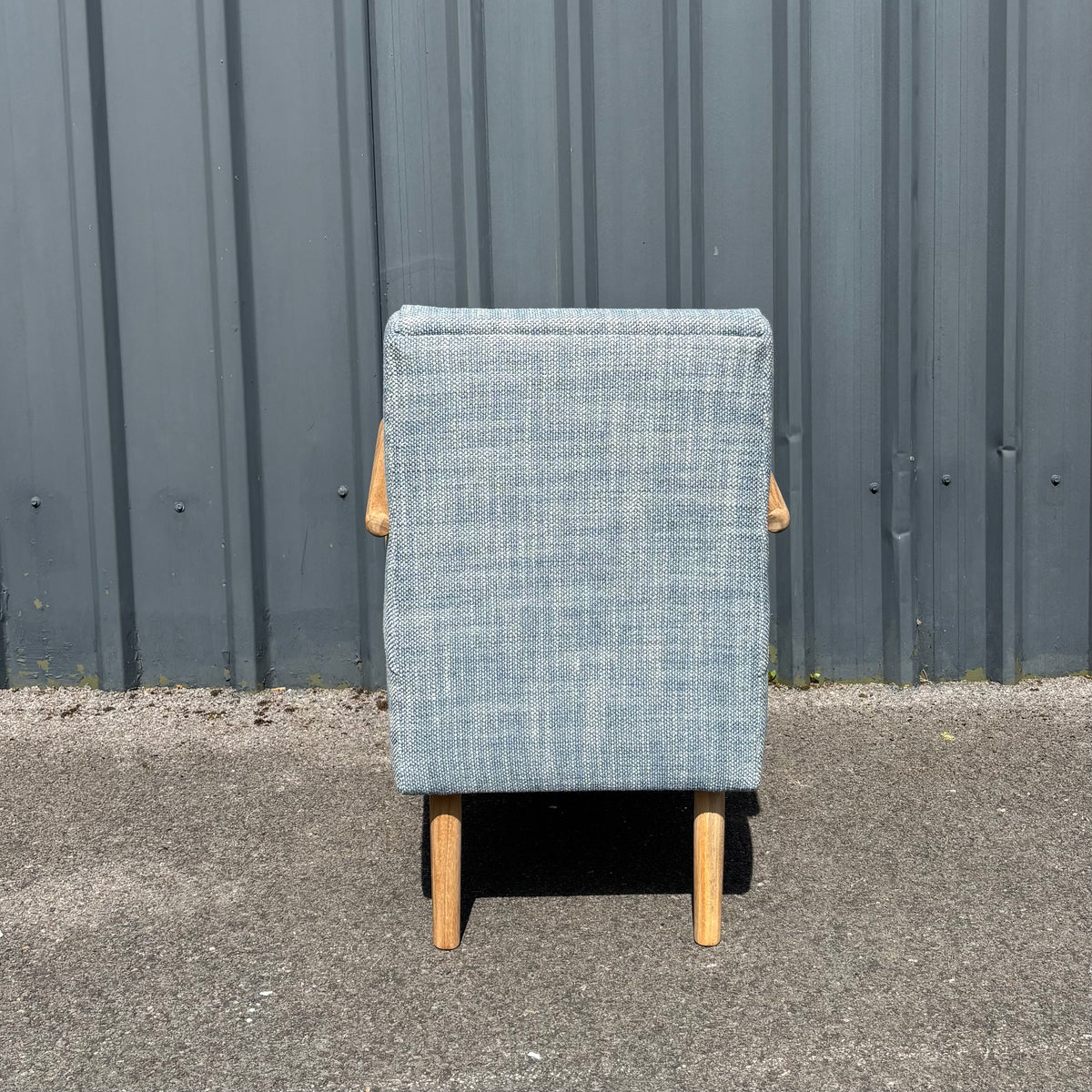 The Classic Scandi - Armchair - New England Blue