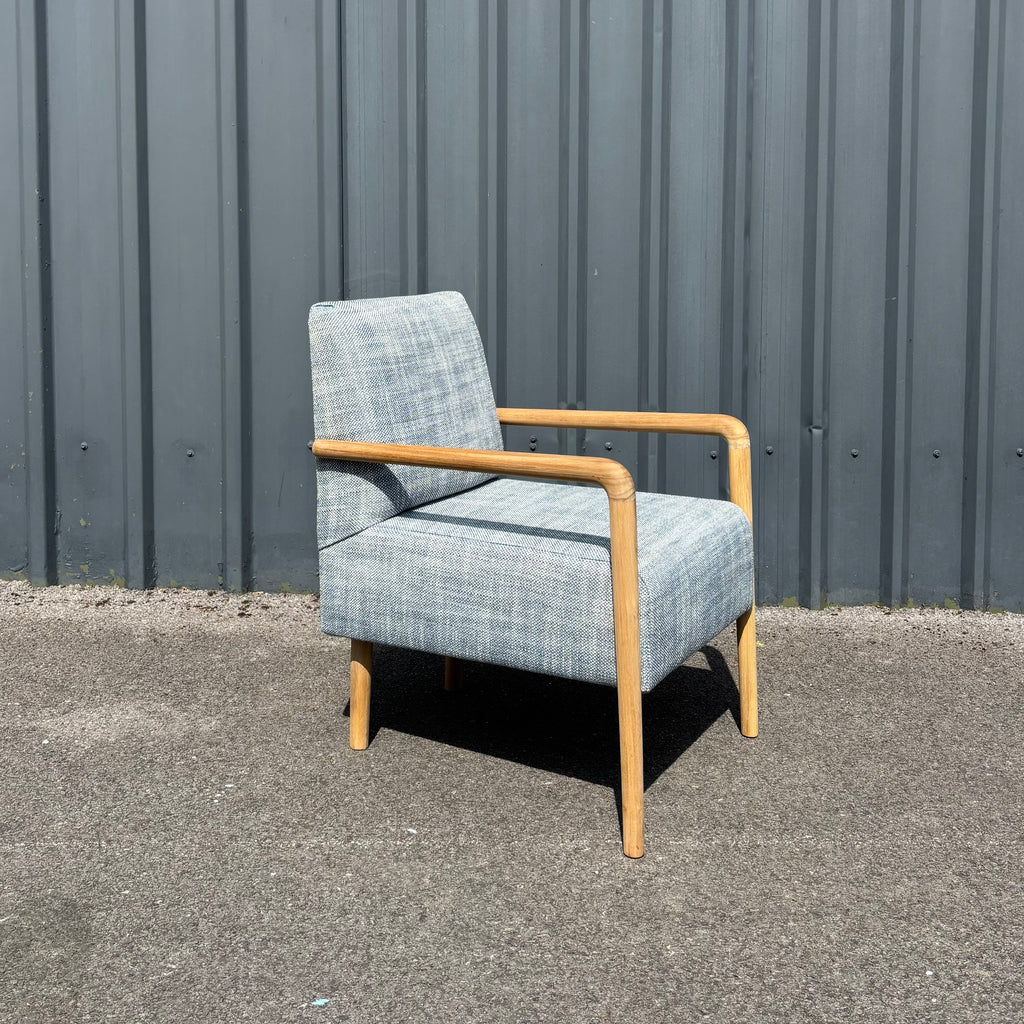 The Classic Scandi - Armchair - New England Blue