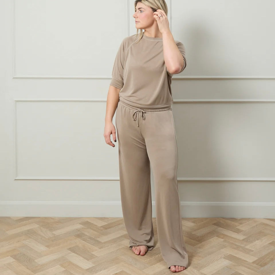 Leona Pant by Chalk - Fawn