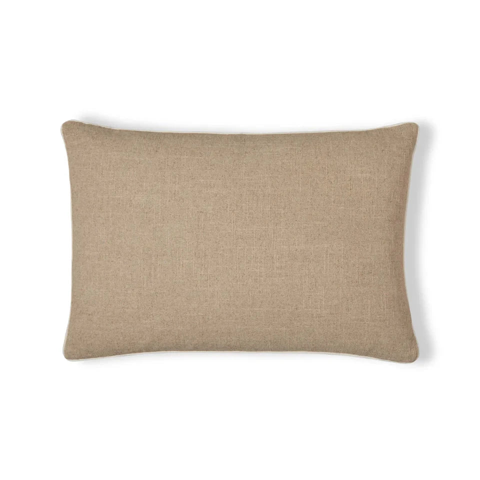Arthur Cushion by Chalk - Large Oblong - Natural