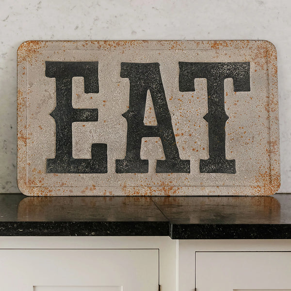 ST IVES | PORTHMINSTER | 'EAT' WALL PLAQUE