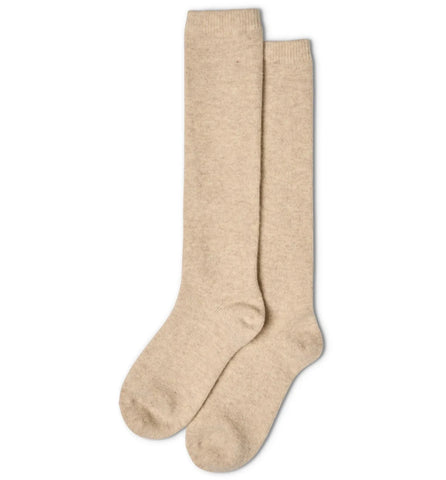 CHALK | COSY CASHMERE LOUNGE SOCK | OATMEAL