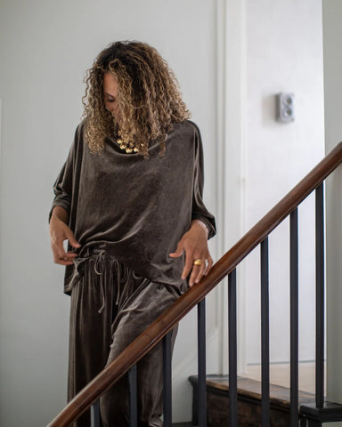 CHALK | ERIN TOP | TRUFFLE