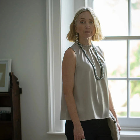 CHALK | IMOGEN TOP | GLACIER