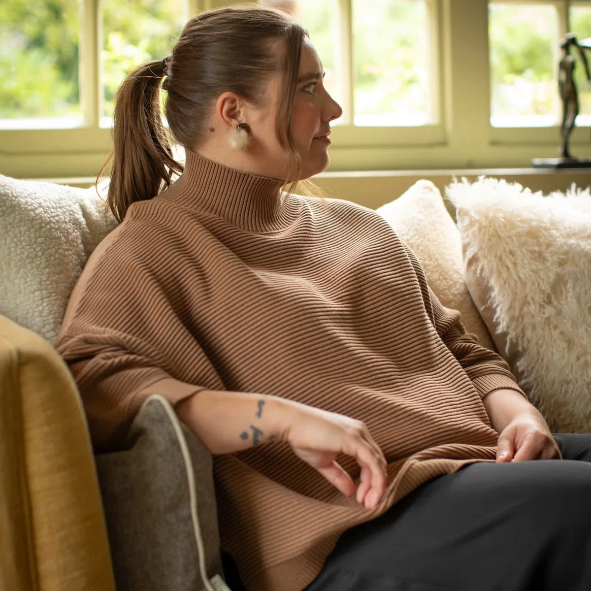 Vicki Jumper by Chalk - Dark Tan