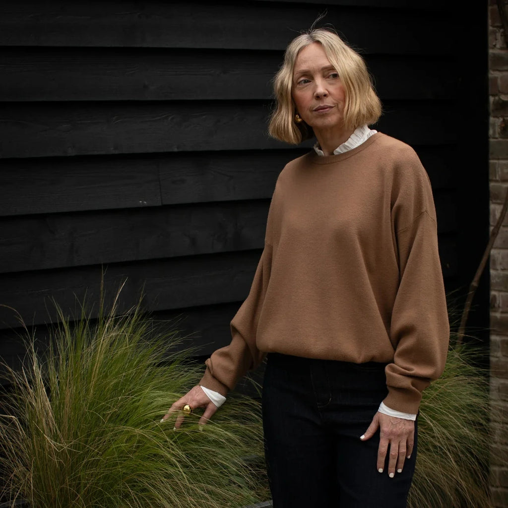 Uma Jumper by Chalk - Brick