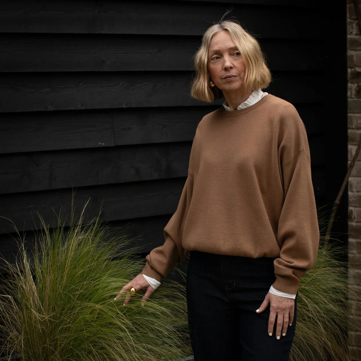 Uma Jumper by Chalk - Brick