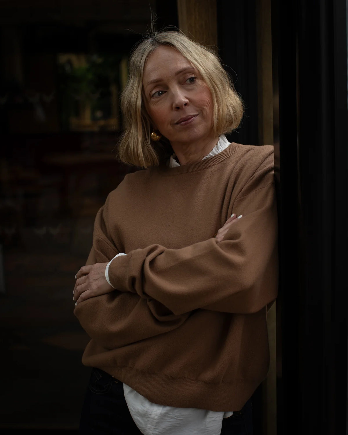 Uma Jumper by Chalk - Brick
