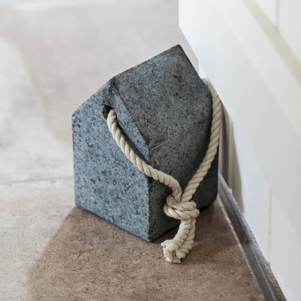 ST MAWES | GRANITE DOORSTOP | SQUARE
