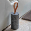 St Mawes - Granite Doorstop - Round