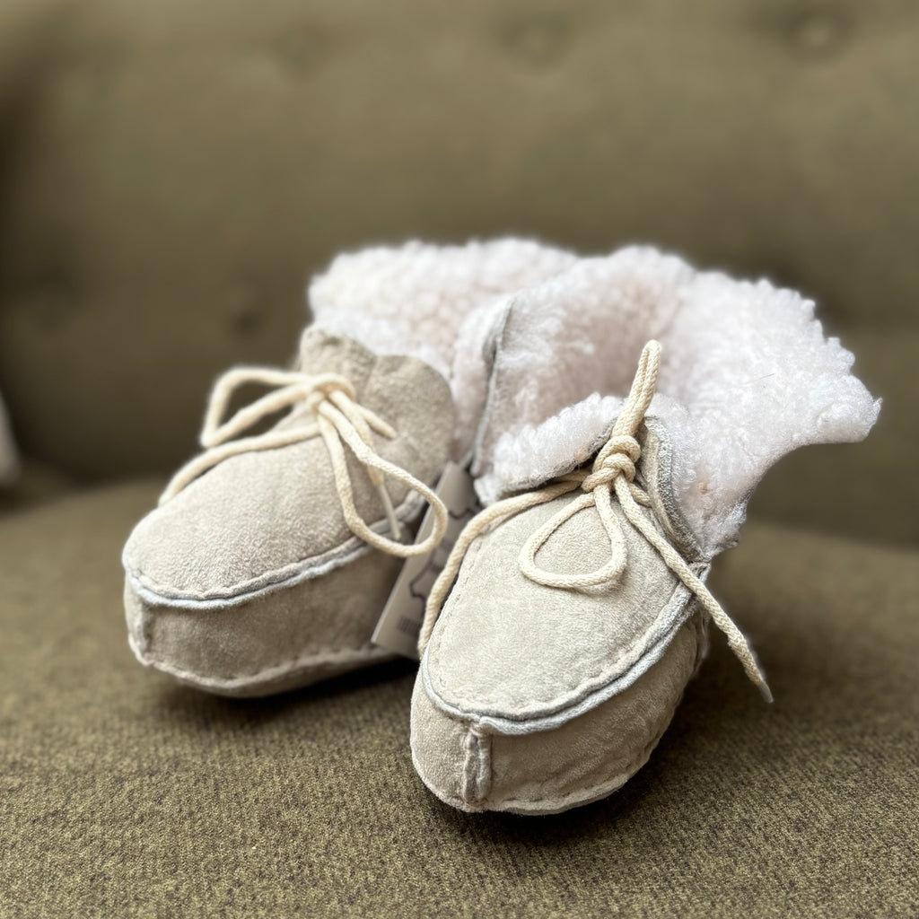 Mini People - Sheepskin Booties