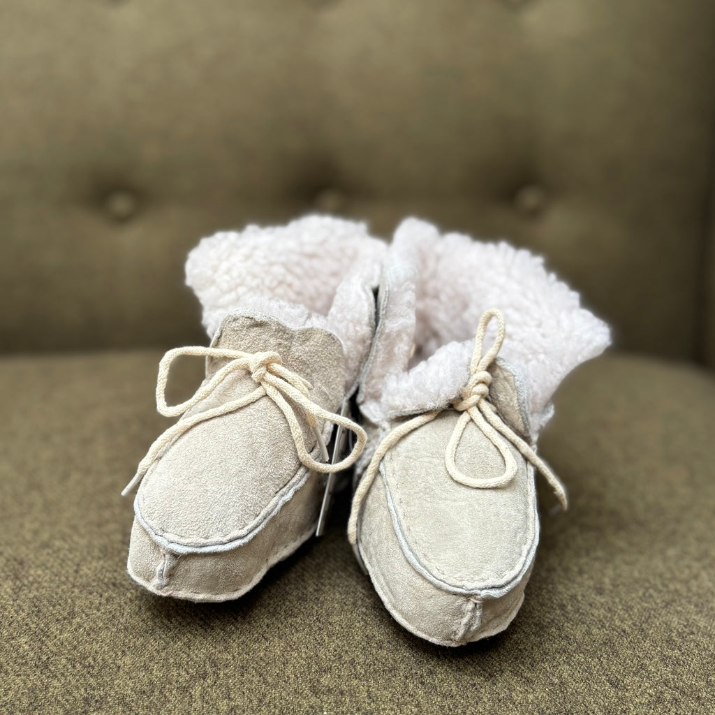 Mini People - Sheepskin Booties