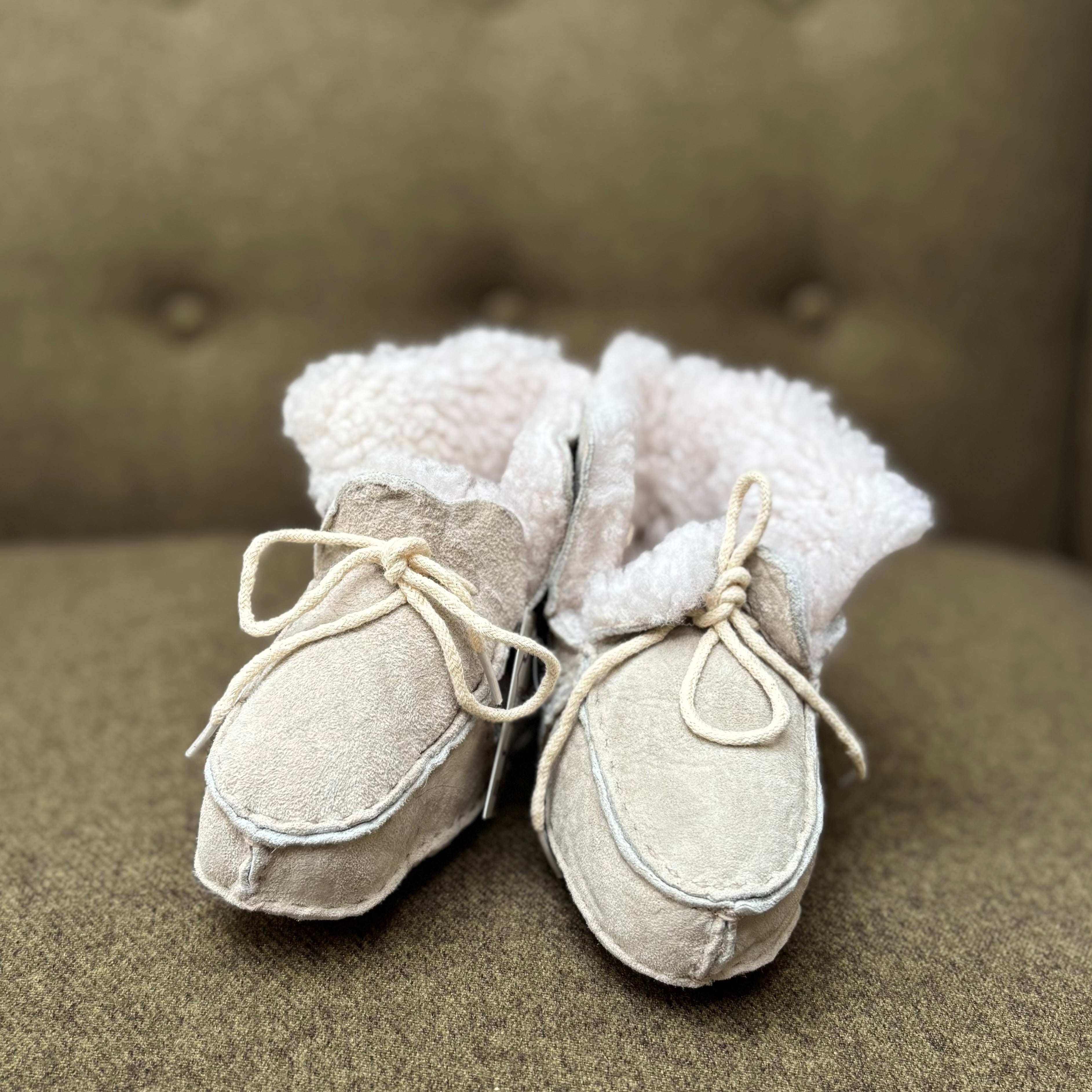 Mini People - Sheepskin Booties