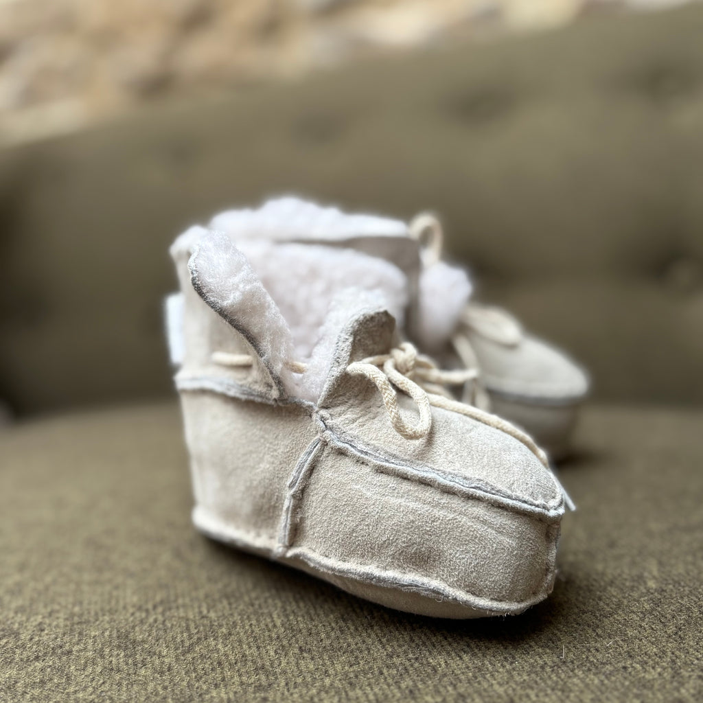 Mini People - Sheepskin Booties