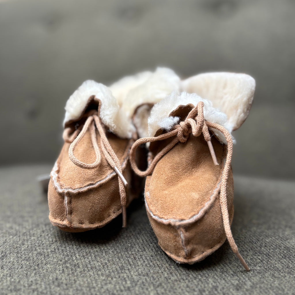 Mini People - Sheepskin Booties
