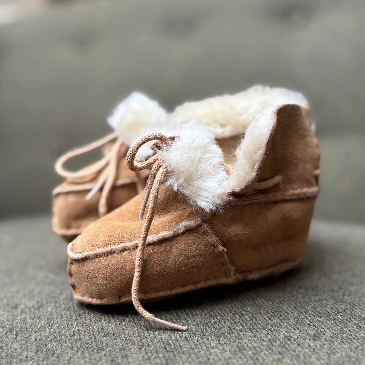 Mini People - Sheepskin Booties