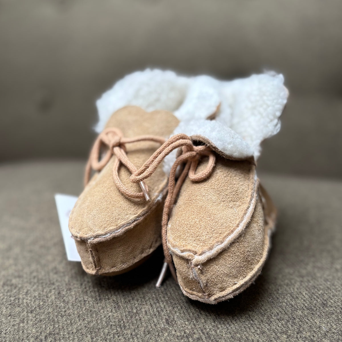 Mini People - Sheepskin Booties