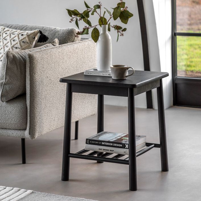 Widcombe - Side Table - Black