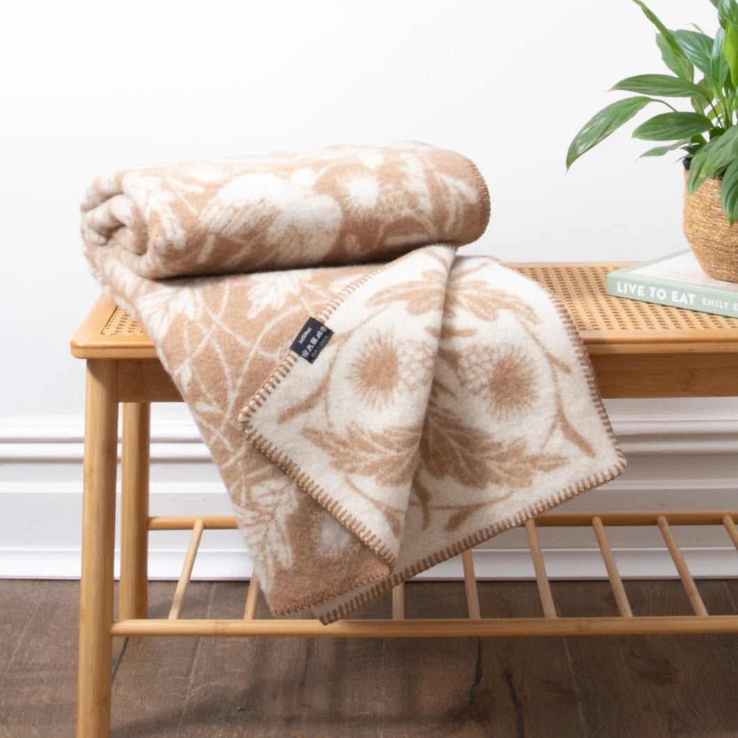 Alpin - Stitch Blanket - Fawn