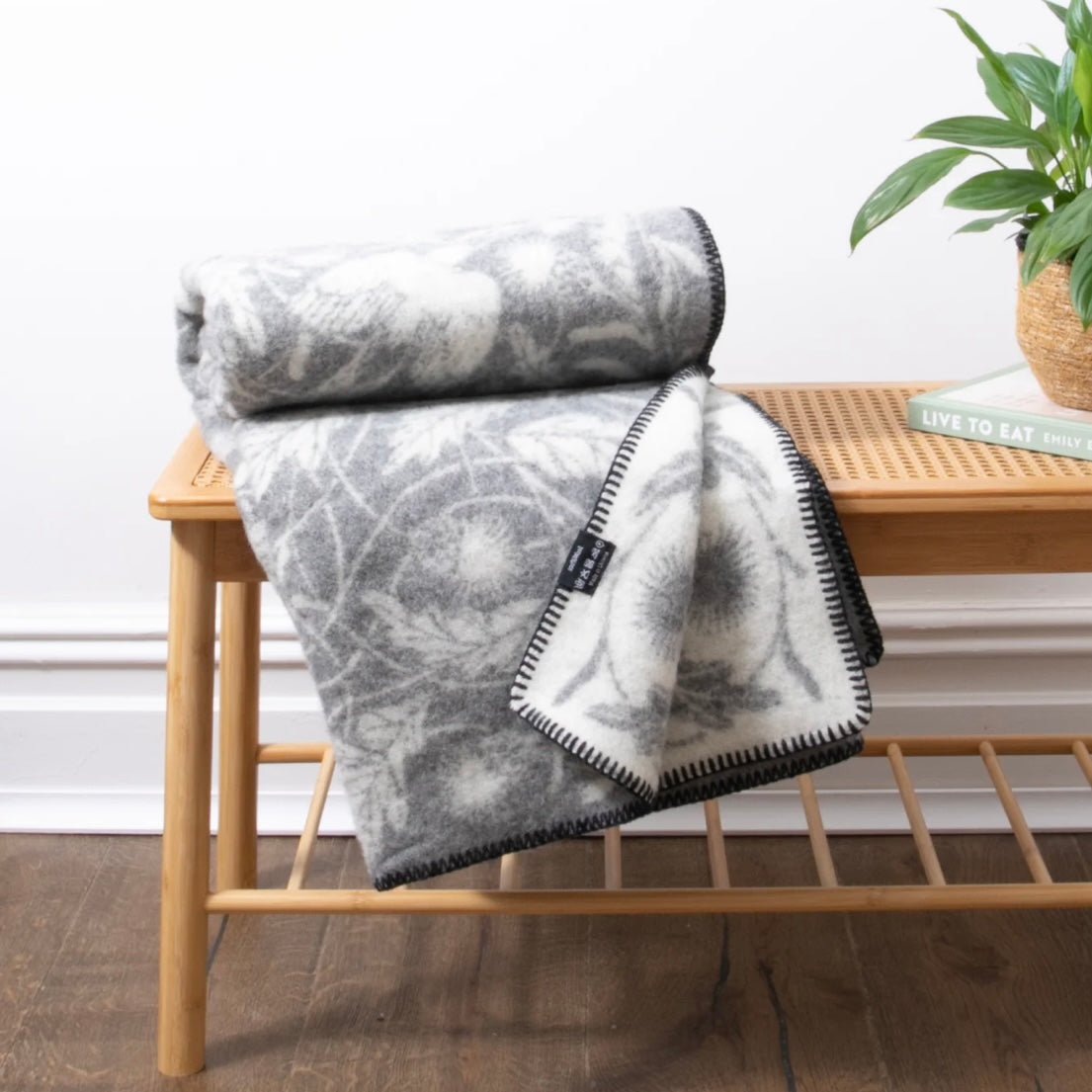 ALPIN | STITCH BLANKET | ASH