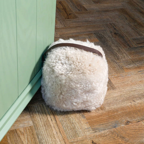 DOORSTOP SHEEPSKIN | NATURAL