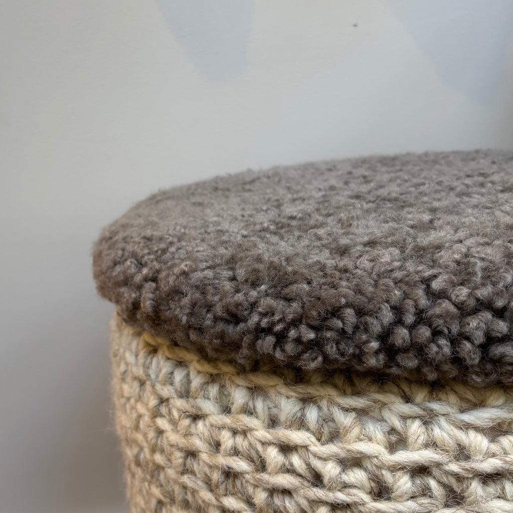 Ida Padded - Sheepskin Seat Cushion
