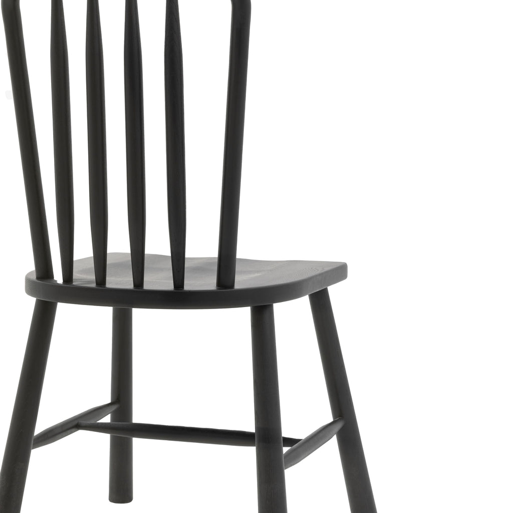 Widcombe - Dining Chair - Black - Pair