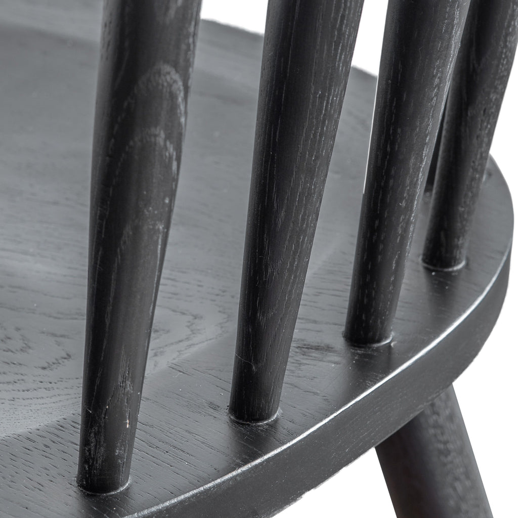 Widcombe - Dining Chair - Black - Pair