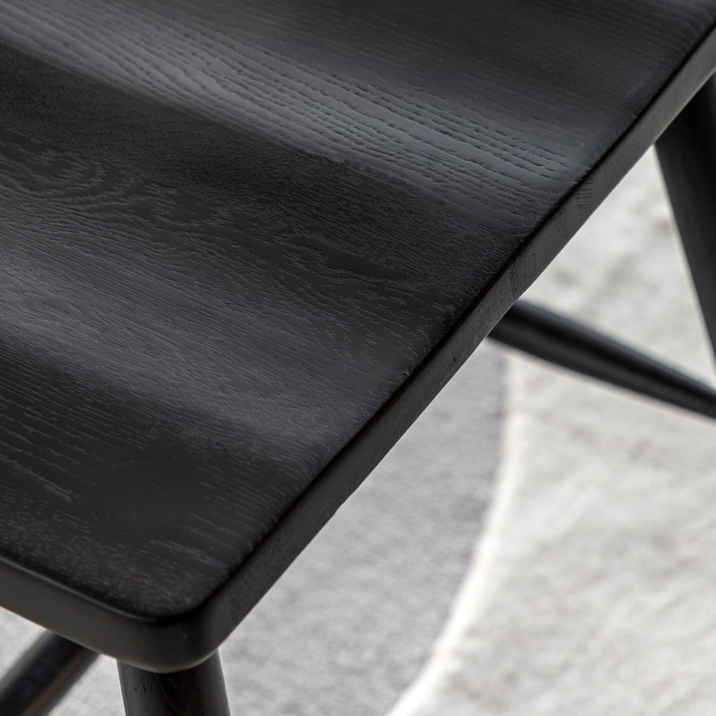 Widcombe - Dining Chair - Black - Pair