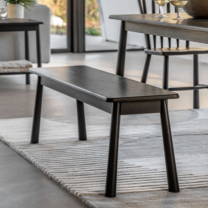 Widcombe - Bench - Black