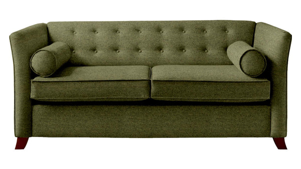 BESPOKE WOOL 3 SEATER SOFA | MOSS GREEN