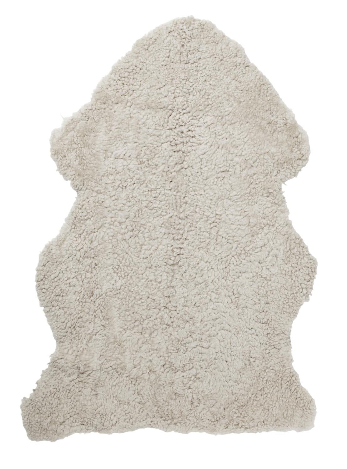 Lars - Large Curly Sheepskin - Latte