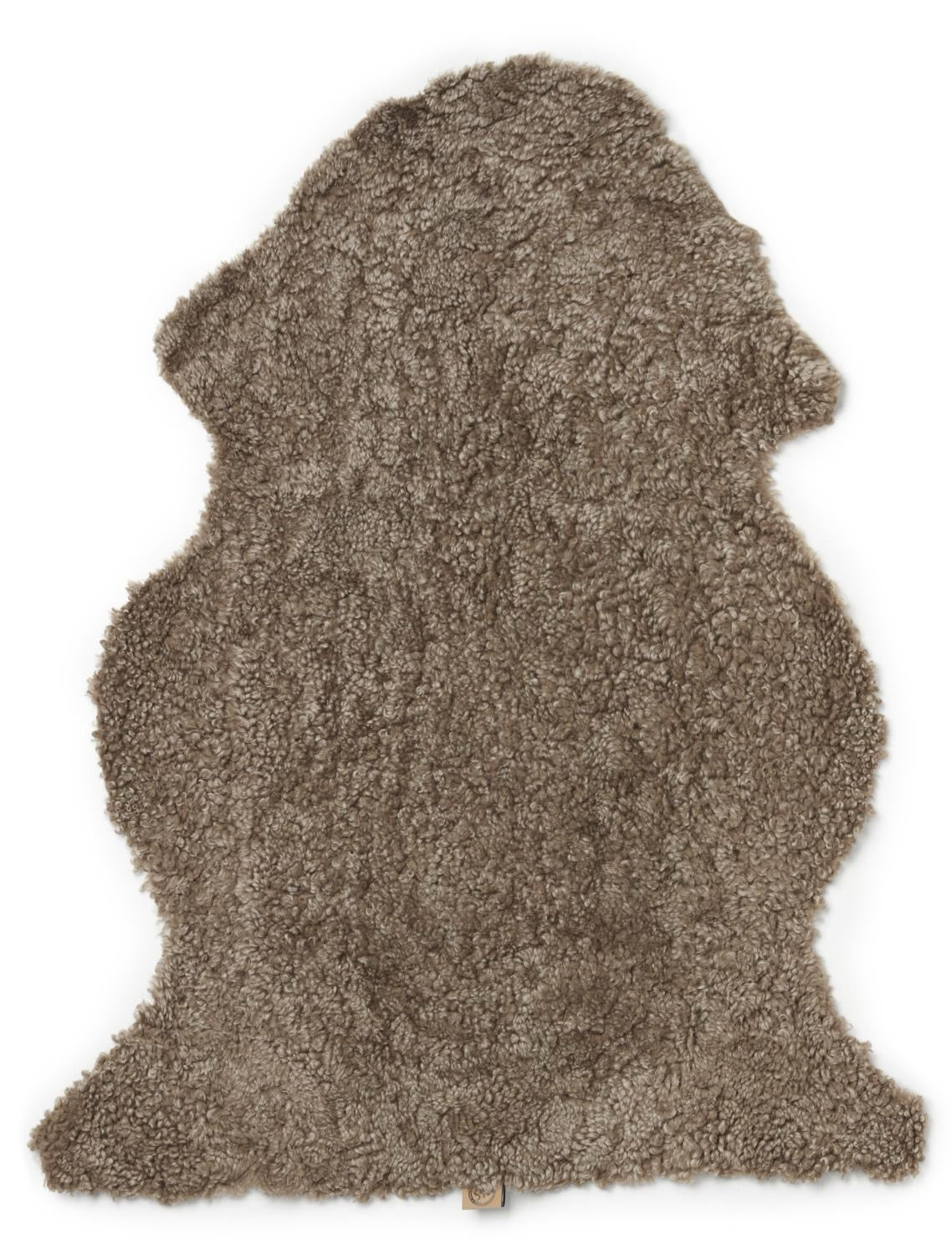 Lars - Large Curly Sheepskin - Mocha