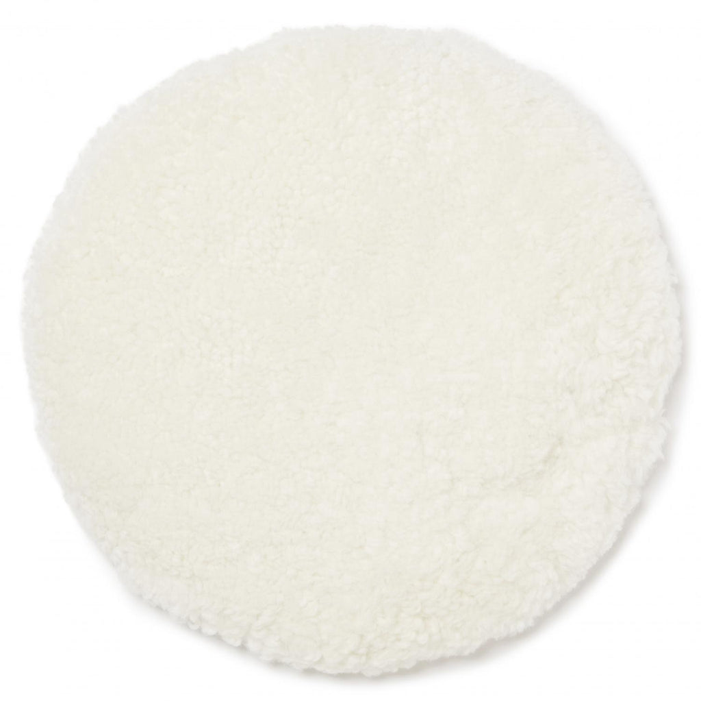 Lasse - Curly Padded Seat Pad - White