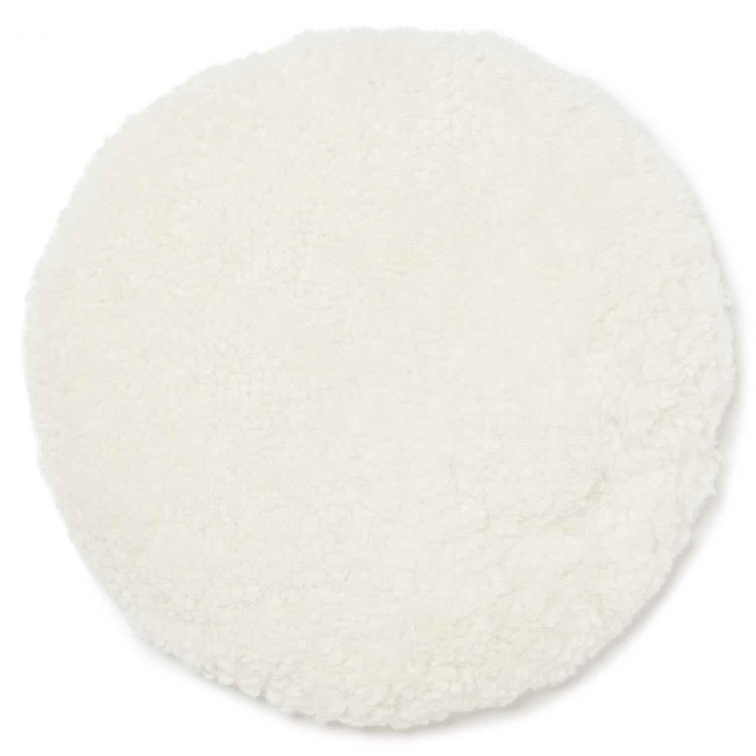 Lasse - Curly Padded Seat Pad - White